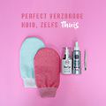 PINK Face &amp; Body Peeling handschoen - roze